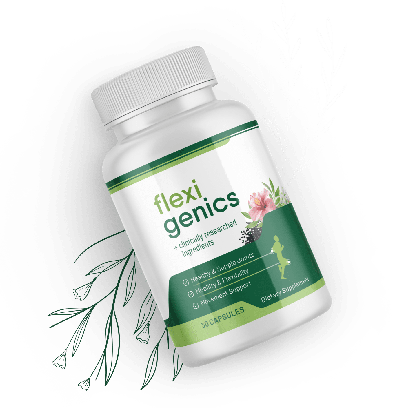 Flexigenics Joint Support Supplement Bottle